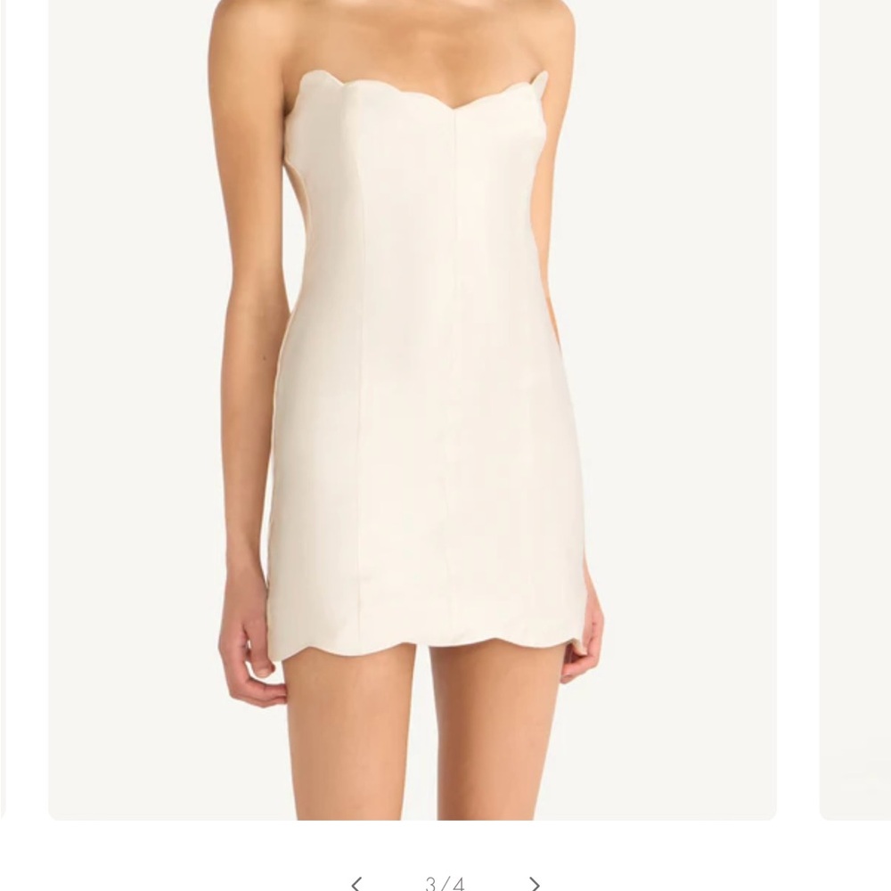 The Miranda Dress in Ivory by Asta Resort